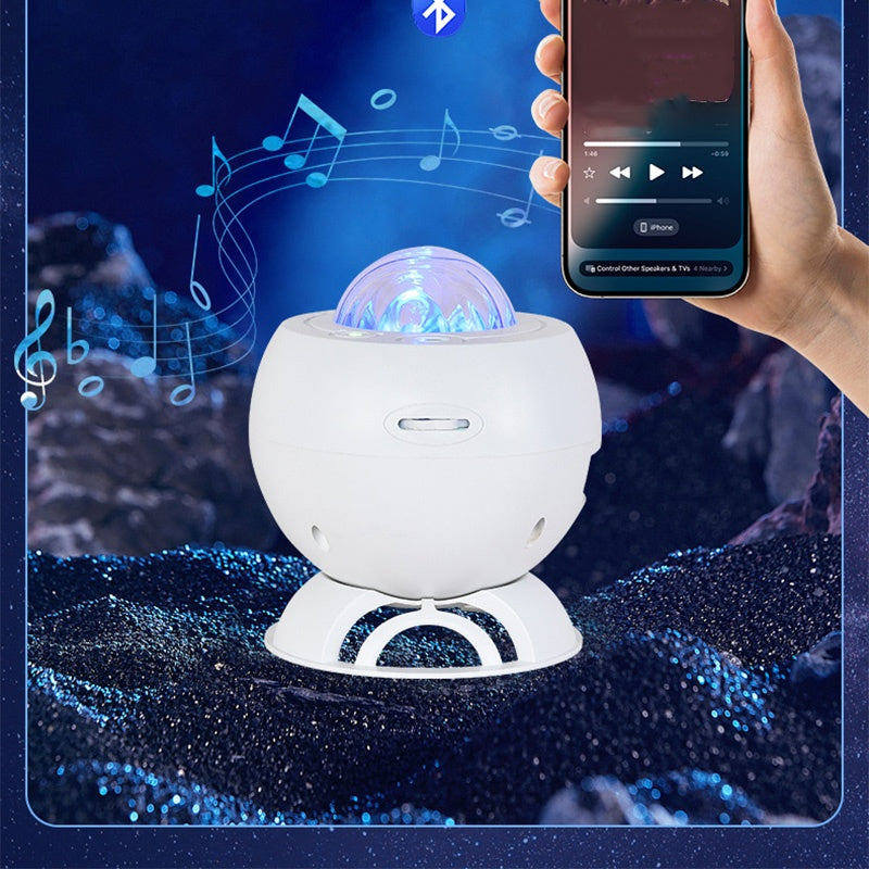 📢📢50% RABATT !! ⏰🌌Aurora Sternprojektor mit BT-Lautsprecher |  Magisches Heimkino & Entspannung für Ihre vier Wände.