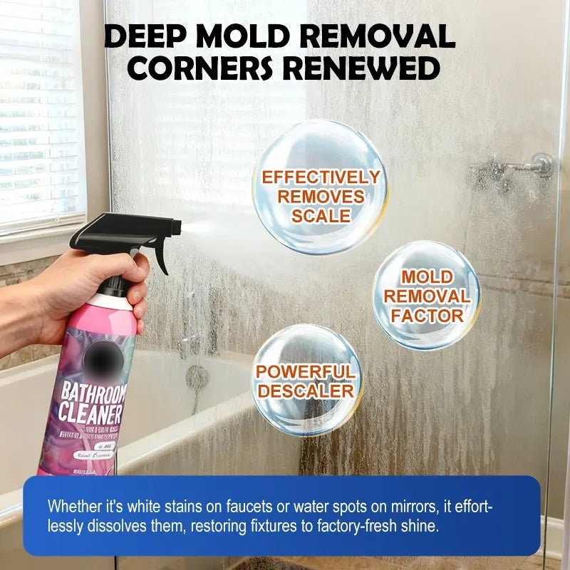 💗LAST DAY SALE 50% OFF⚡50K+ SOLD💕Multi-Surface Bathroom Cleaner for Mold & Limescale🛁