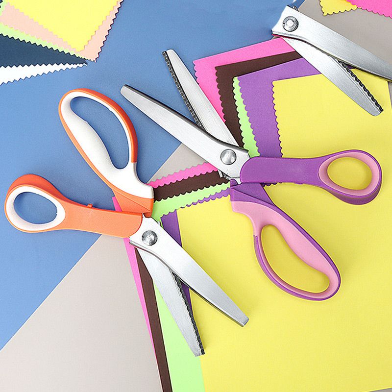 📢📢50 % Rabatt!!🥳✨Mehrzweck-Zickzackschere, gezahnte Schere✂️🧵