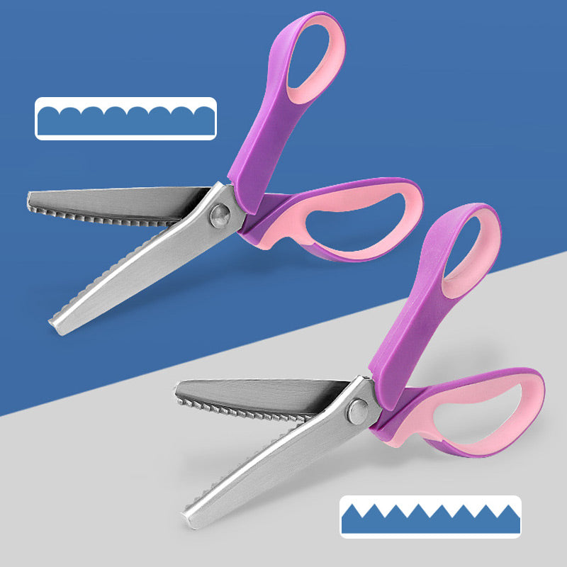 📢📢50 % Rabatt!!🥳✨Mehrzweck-Zickzackschere, gezahnte Schere✂️🧵