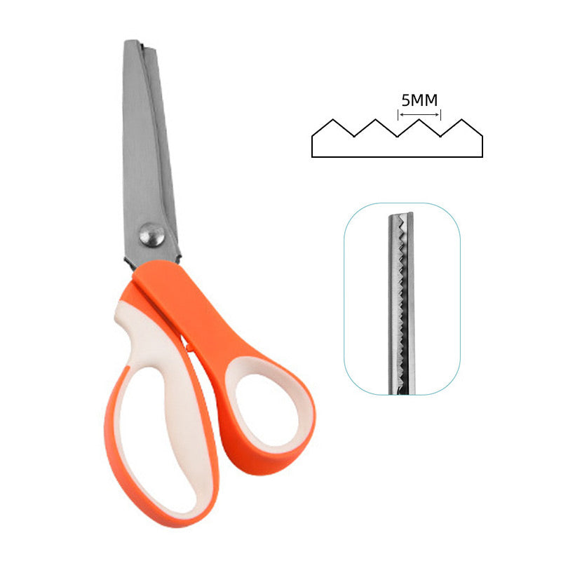 📢📢50 % Rabatt!!🥳✨Mehrzweck-Zickzackschere, gezahnte Schere✂️🧵