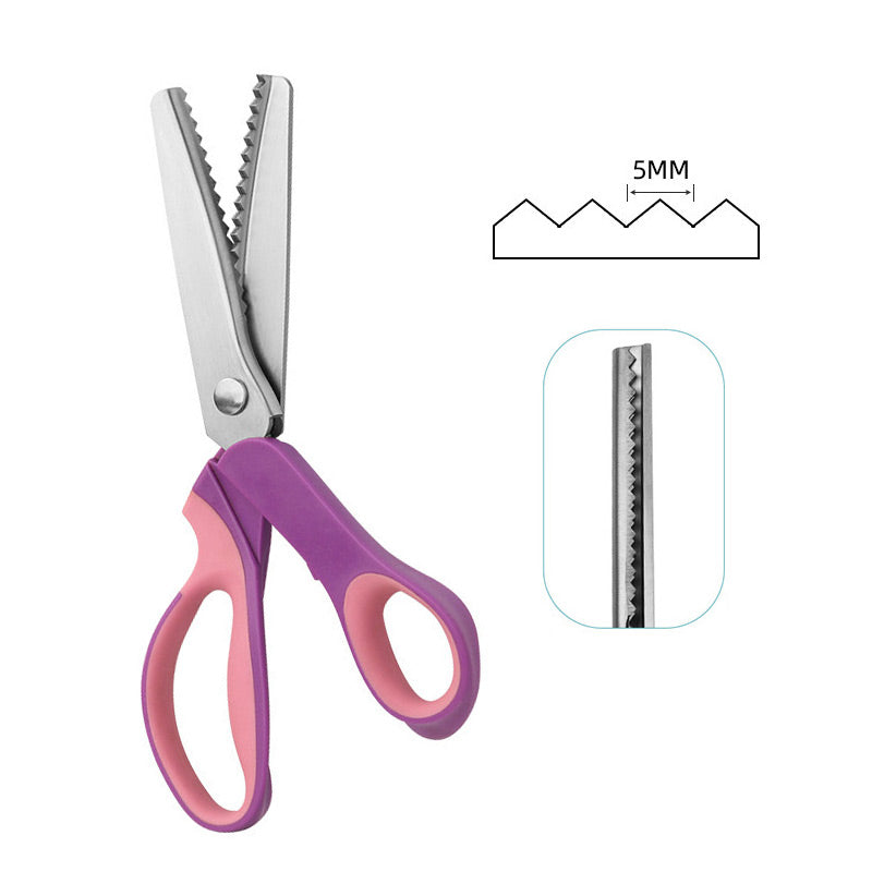 📢📢50 % Rabatt!!🥳✨Mehrzweck-Zickzackschere, gezahnte Schere✂️🧵