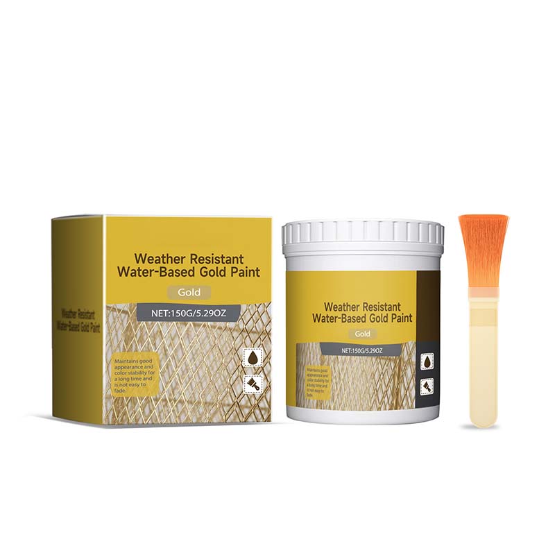 🎨 50% RABATT |✨ Wetterbeständige, wasserbasierte Goldfarbe