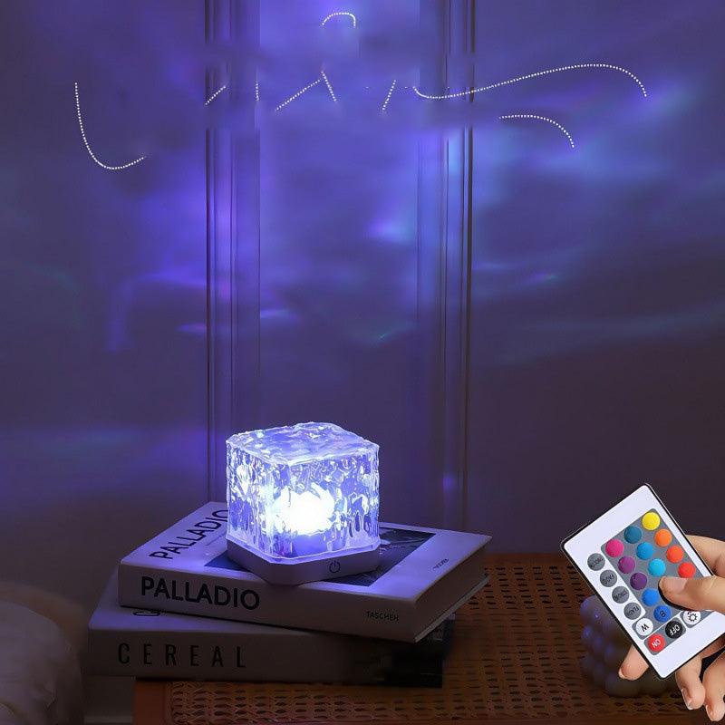 🏆50 % RABATT!!🔥Dynamische Wasserwellen-Projektorlampe