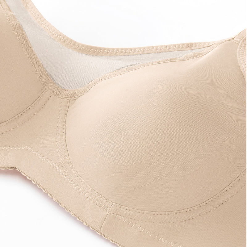 🔥Letzter Tag zum Sonderpreis von 11.49 €! 💐 Eleganter, transparenter Damen-BH mit voller Abdeckung in großen Größen