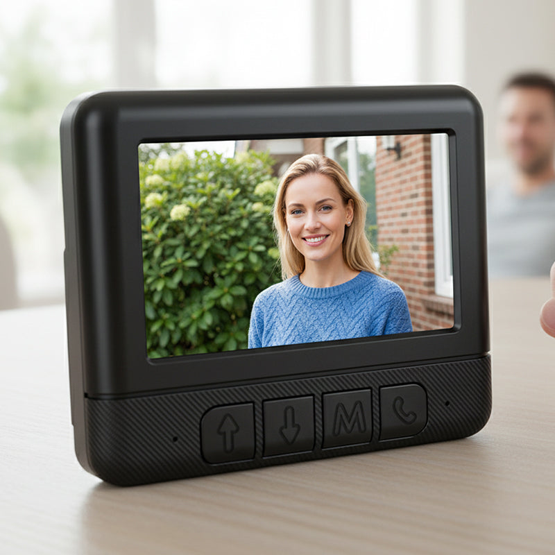 🚪📺 MID-SEASON SALE: −50% NUR FÜR KURZE ZEIT! Intelligente Video-Türklingel mit 4,3-Zoll-Display – Kabellose Gegensprechanlage, Infrarot-Nachtsicht, HD-Aufnahme & kompatibel mit Smart-Home-Systemen 🏠✨