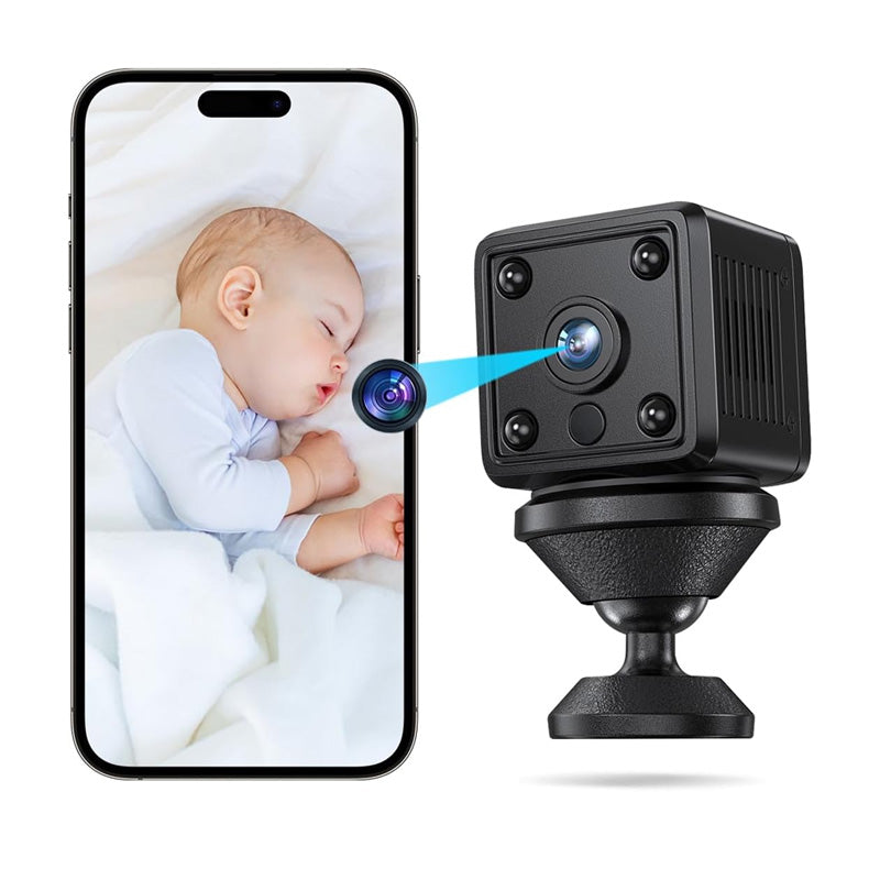 📹 50% RABATT! 🎉 🔍 Mini Magnet-Überwachungskamera – 24/7 Sicherheit ohne Kabel! 🏠 Die kabellose Magnet-Kamera für Haus, Büro, Werkstatt. ⚡ Live-Stream, Bewegungsalarm, Nachtsicht