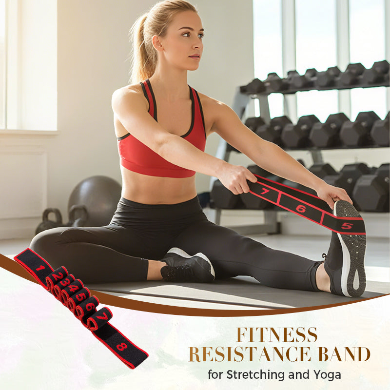🔥 2+1 GRATIS! 🔥🧘Fitness-Widerstandsband für Dehnübungen und Yoga