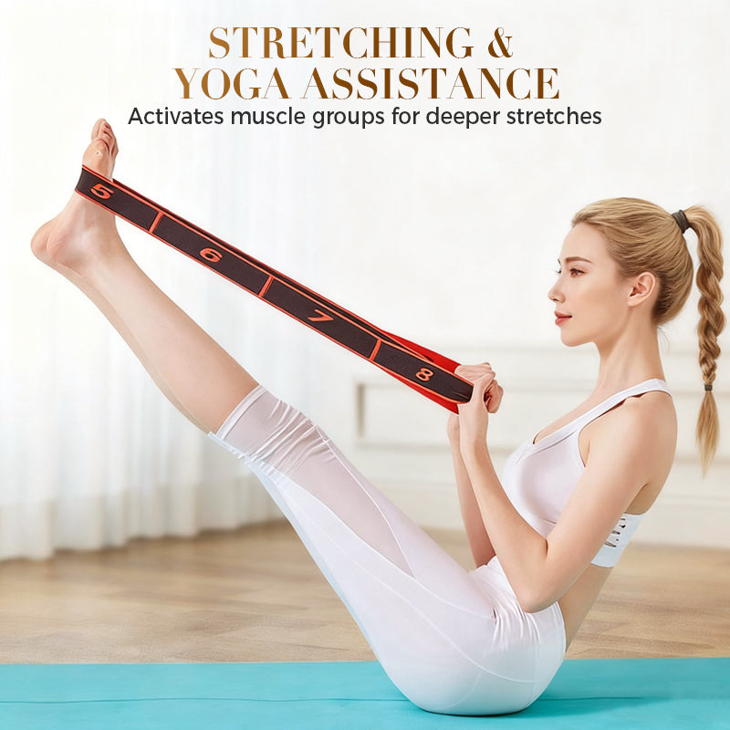 🔥 2+1 GRATIS! 🔥🧘Fitness-Widerstandsband für Dehnübungen und Yoga