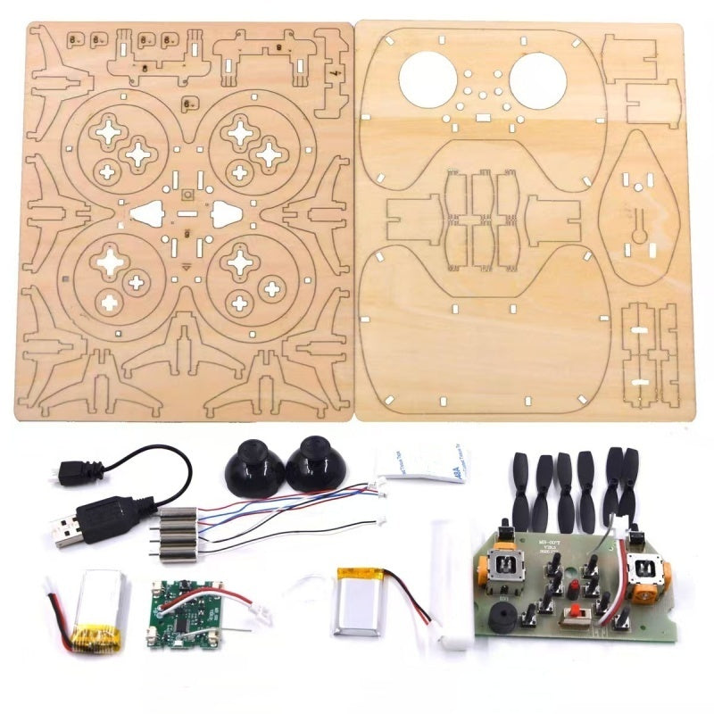 🎁🔥 Letzter Tag der Aktion: 50% Rabatt! 🔥🧩 DIY-Bausatz für Kinder zum Bauen einer Holzdrohne 🚁