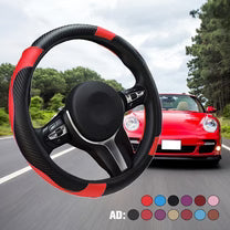 🚗 50% Rabatt! + 2. Hülle für 7€ ✨ Ultradünne Lenkradhülle Universal – rutschfest & luxuriös – passt in jedes Auto!