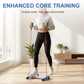 ✨🔥Verstellbare Unisex-Bauchmuskelmaschine, geräuschloses Rumpftrainingsgerät, Heimfitnessgerät, unterstützt 330 Pfund💓