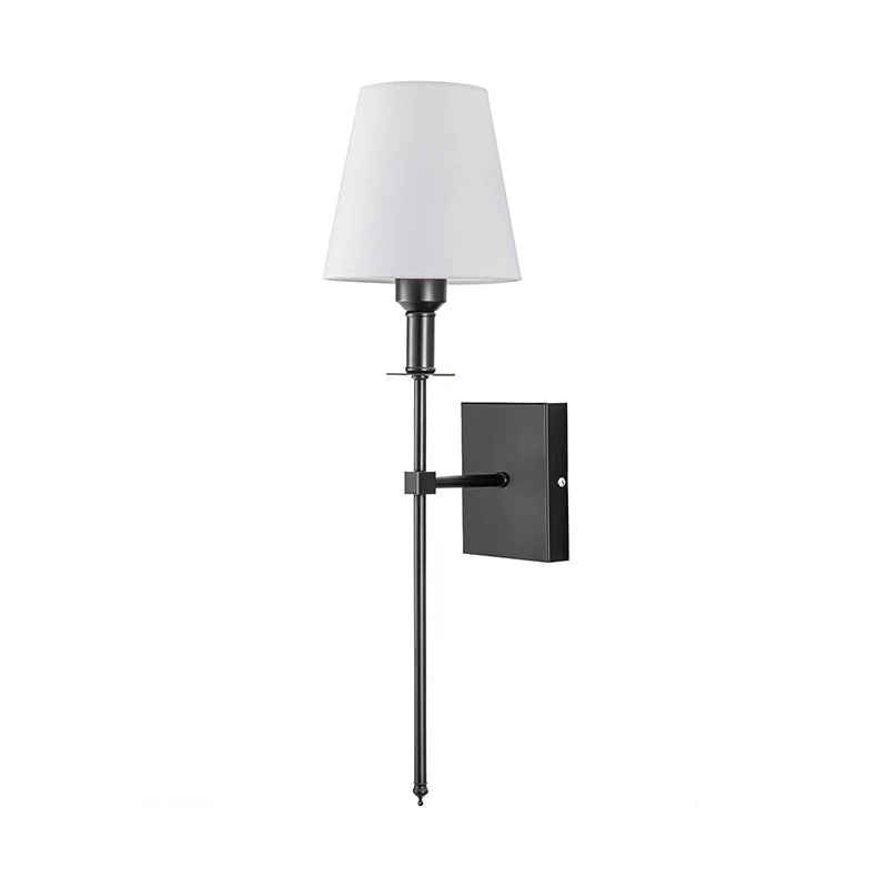 📢📢50 % Rabatt!! ⏰🛋️ Klassische Wandleuchte mit Stoffschirm | Sanftes Licht & gemütliche Atmosphäre – Perfekt für Wohnzimmer & Schlafzimmer!