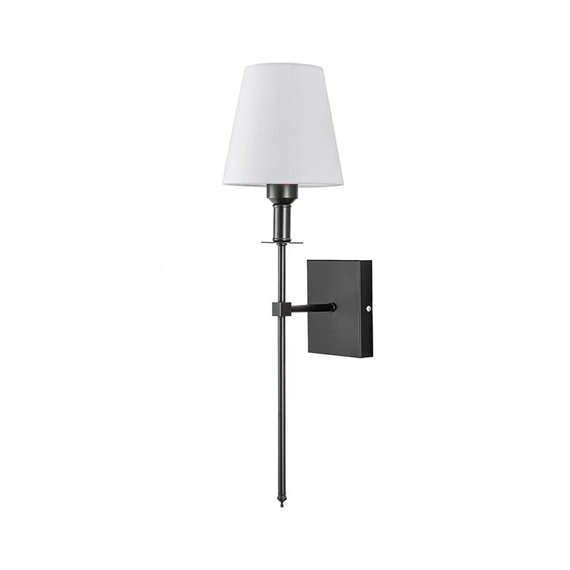 📢📢50 % Rabatt!! ⏰🛋️ Klassische Wandleuchte mit Stoffschirm | Sanftes Licht & gemütliche Atmosphäre – Perfekt für Wohnzimmer & Schlafzimmer!