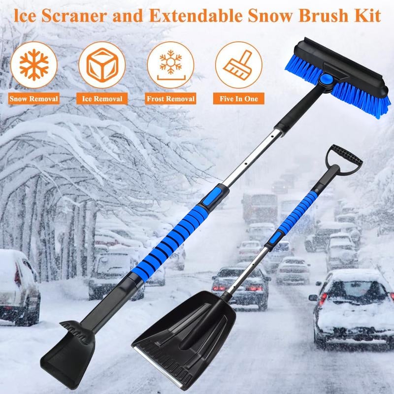 ✨Heißer Sale  50% Rabatt🚗Multifunktionales Schneeräumgerät für Autos | Schneeschaufeln, Eisesbrechen, Frostabstreifen❄️