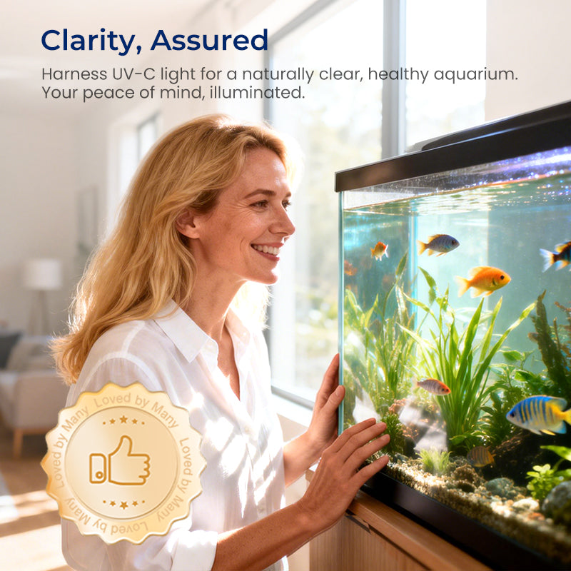 🥳HEISSER SALE 2026🥳💞50.000+ VERKAUFT!🐟🌊Tauchbare UV-Sterilisatorlampe mit Timer für Aquarien
