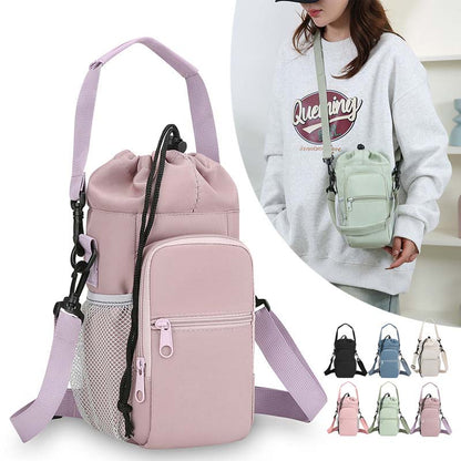 📢📢50 % Rabatt!! ⏰💧 Multifunktions-Trinkflaschen-Gürteltasche mit Fächern | Perfekt für Sport, Reise & Alltag