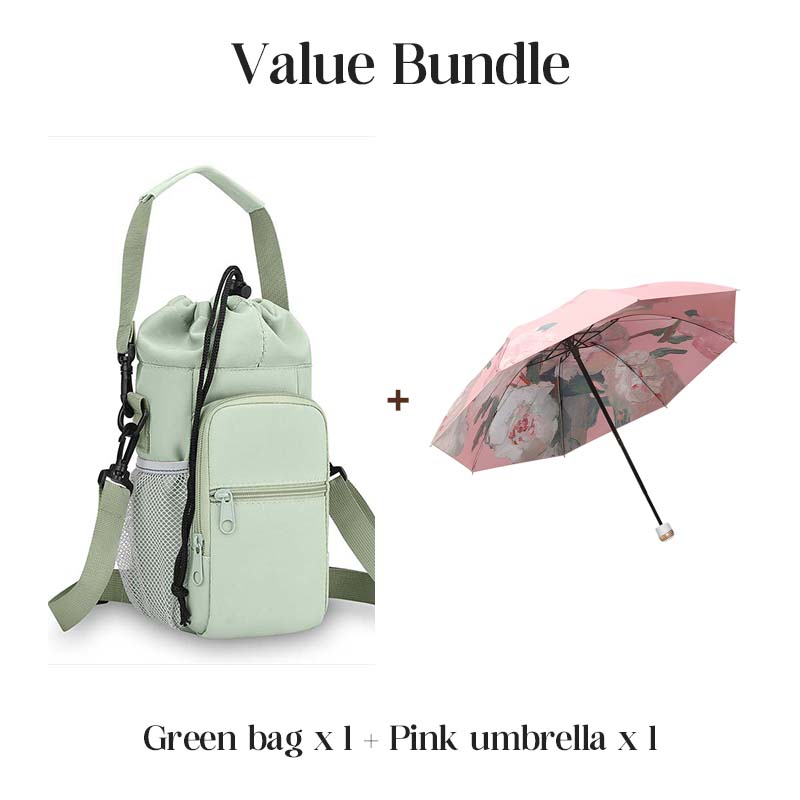📢📢50 % Rabatt!! ⏰💧 Multifunktions-Trinkflaschen-Gürteltasche mit Fächern | Perfekt für Sport, Reise & Alltag