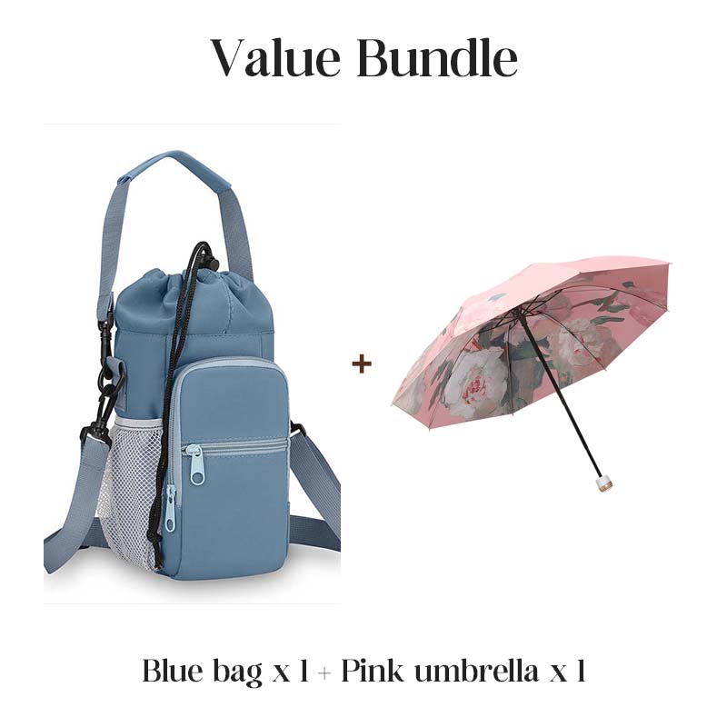 📢📢50 % Rabatt!! ⏰💧 Multifunktions-Trinkflaschen-Gürteltasche mit Fächern | Perfekt für Sport, Reise & Alltag