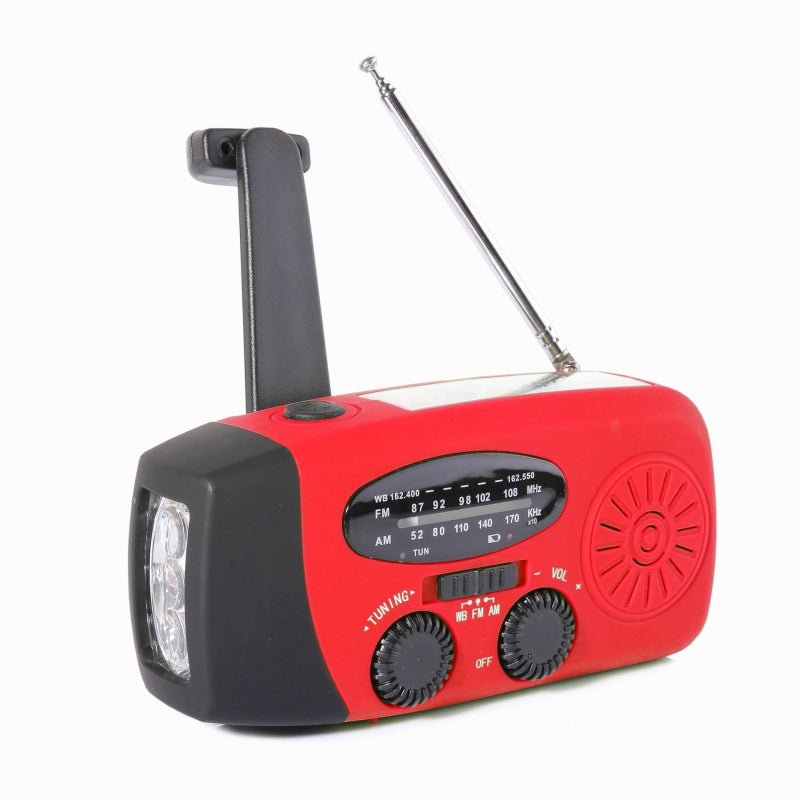 📻 50% RABATT! ☀️ Notfallradio – Solar & Kurbelbetrieb, USB-Ladung, Wetteralarm & Robust für Outdoor/Krise 🔋