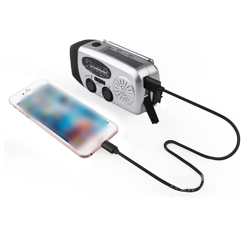 📻 50% RABATT! ☀️ Notfallradio – Solar & Kurbelbetrieb, USB-Ladung, Wetteralarm & Robust für Outdoor/Krise 🔋