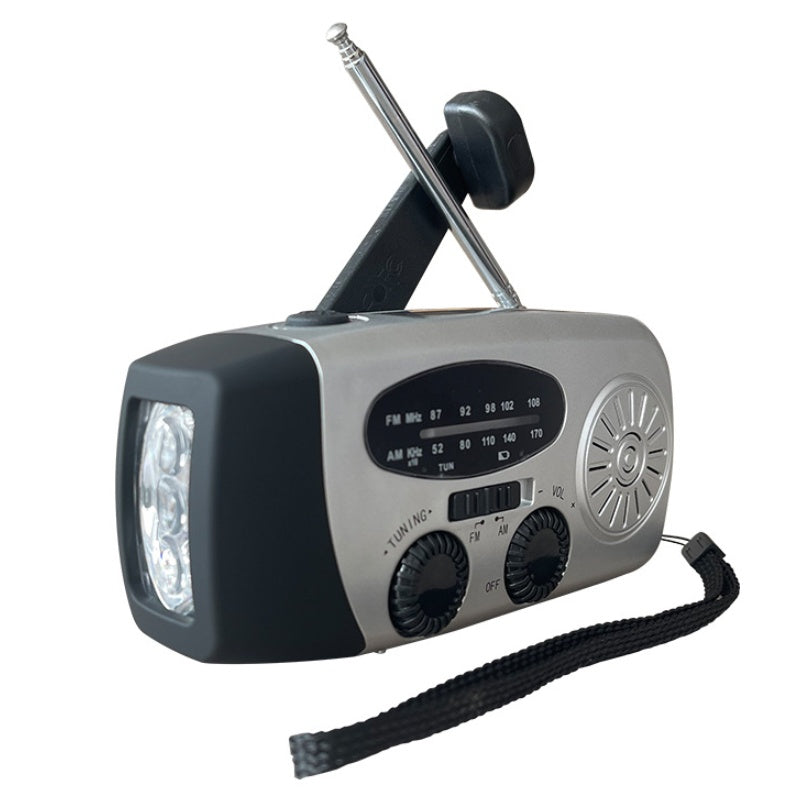 📻 50% RABATT! ☀️ Notfallradio – Solar & Kurbelbetrieb, USB-Ladung, Wetteralarm & Robust für Outdoor/Krise 🔋