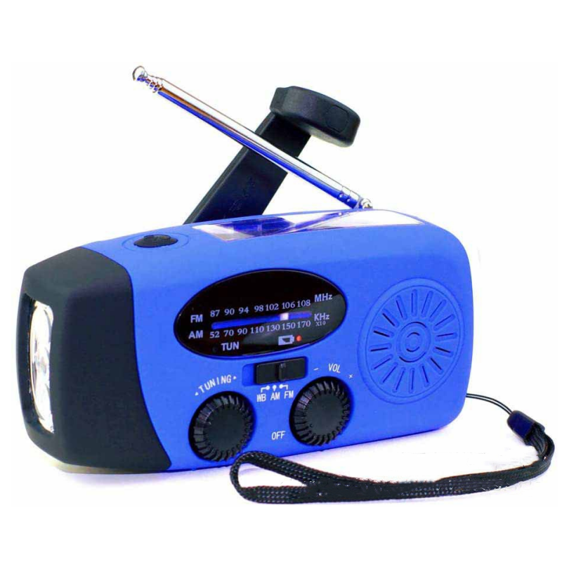 📻 50% RABATT! ☀️ Notfallradio – Solar & Kurbelbetrieb, USB-Ladung, Wetteralarm & Robust für Outdoor/Krise 🔋