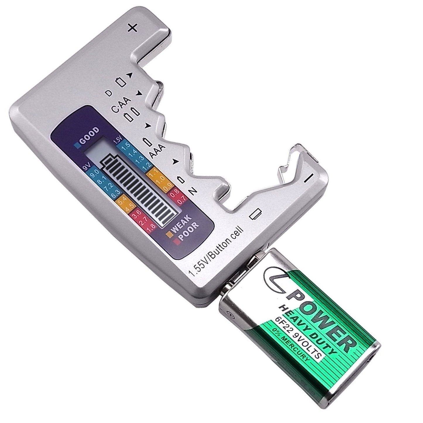 🔋 KAUFE 2, ERHALTE 1 GRATIS! ⚡ Universeller Batterietester – Schnelles Ergebnis, für alle Batterietypen & kompakt ✔️Perfekt für Haus & Reise! 🏠✈️