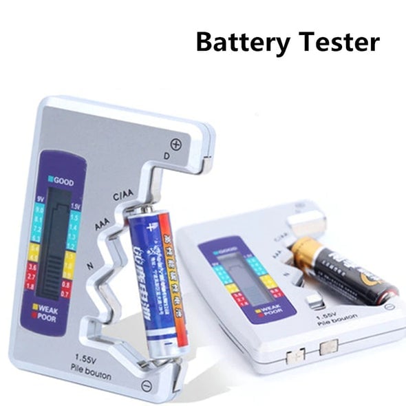 🔋 KAUFE 2, ERHALTE 1 GRATIS! ⚡ Universeller Batterietester – Schnelles Ergebnis, für alle Batterietypen & kompakt ✔️Perfekt für Haus & Reise! 🏠✈️