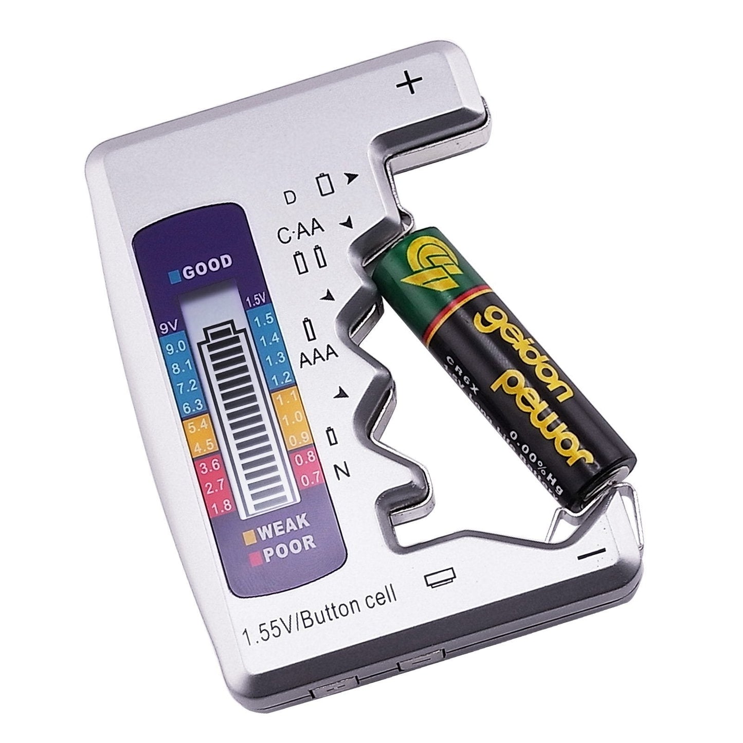 🔋 KAUFE 2, ERHALTE 1 GRATIS! ⚡ Universeller Batterietester – Schnelles Ergebnis, für alle Batterietypen & kompakt ✔️Perfekt für Haus & Reise! 🏠✈️