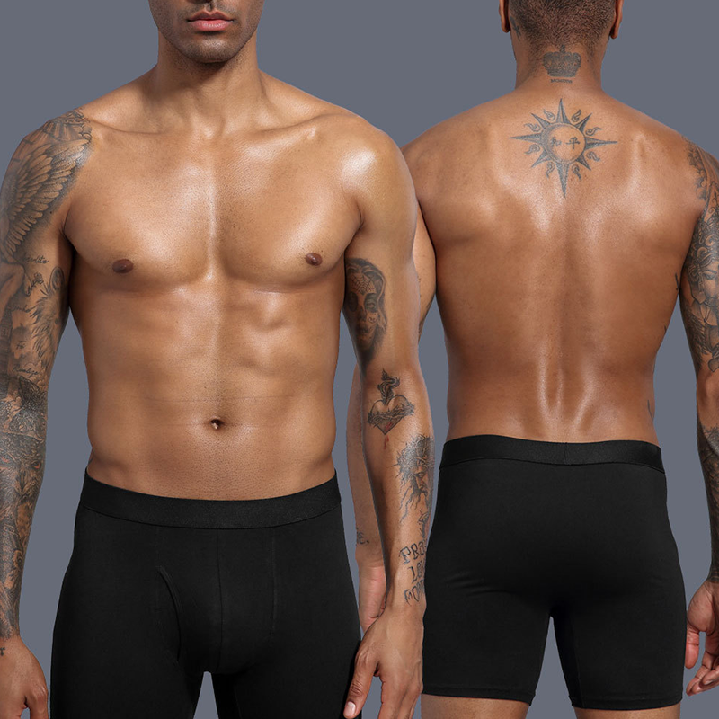 📢📢 50 % Rabatt!! 💥 3 kaufen, 2 gratis | Herren atmungsaktive lange Boxer-Slips – Komfort, der den ganzen Tag hält! 🩲✨