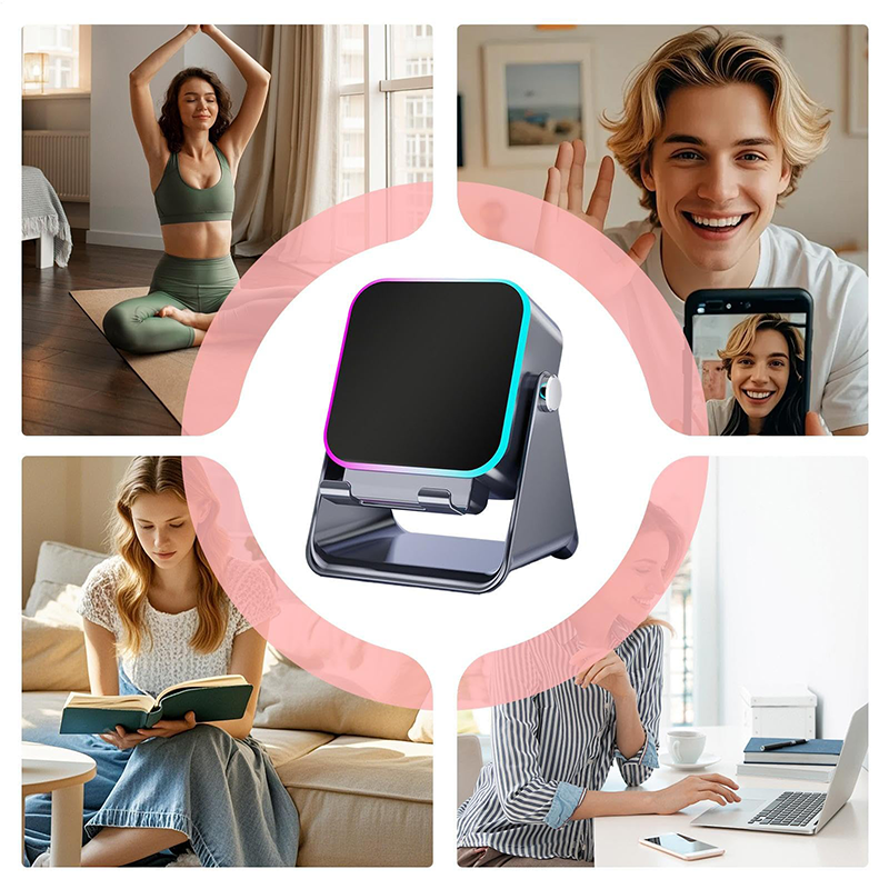 🔥Letzter Tag des zeitlich begrenzten 50%-Rabatts!🔥 5-in-1 Kabelloser Bluetooth-Lautsprecher mit Induktionsfunktion und verstellbarer Handyhalterung