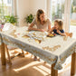 🔥🔥 2026 NEU 🥳🌹Wasserdichte goldene Rosen-Tischdecke