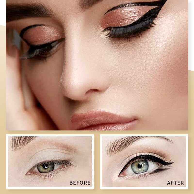 ✨ PARTY-SALE: 2 KAUFEN, 1 GRATIS! 💫 Flüssiger Eyeliner – wasserfest & hält bis zu 24h | Schluss mit verwischten Linien!