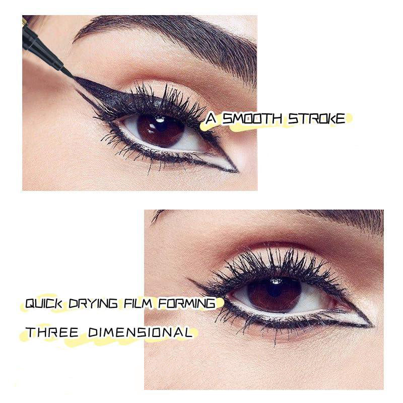 ✨ PARTY-SALE: 2 KAUFEN, 1 GRATIS! 💫 Flüssiger Eyeliner – wasserfest & hält bis zu 24h | Schluss mit verwischten Linien!