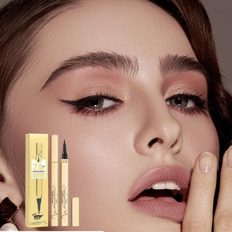 ✨ PARTY-SALE: 2 KAUFEN, 1 GRATIS! 💫 Flüssiger Eyeliner – wasserfest & hält bis zu 24h | Schluss mit verwischten Linien!