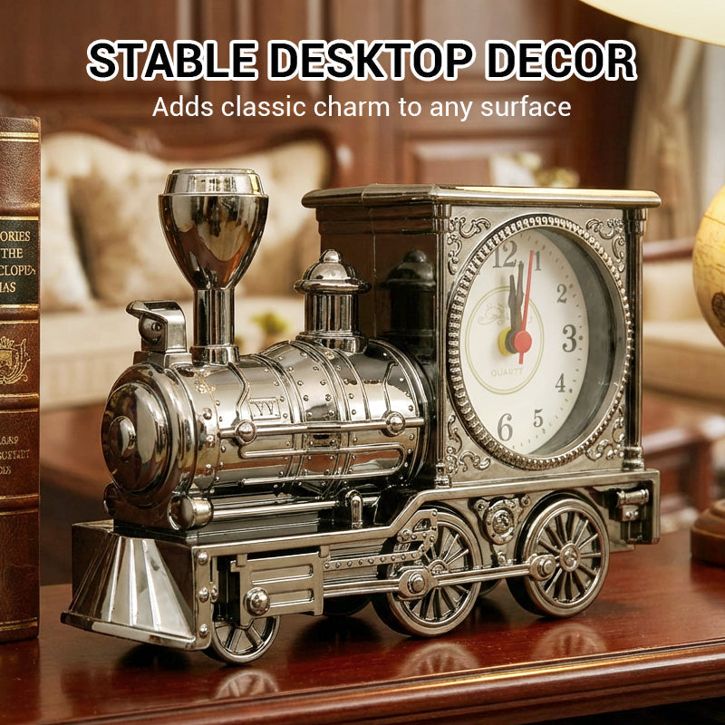 📢📢50 % Rabatt!! ⏰🚂Retro-Lokomotive-Modell-Wecker🛏️Träumen Sie wie in Kindertagen!