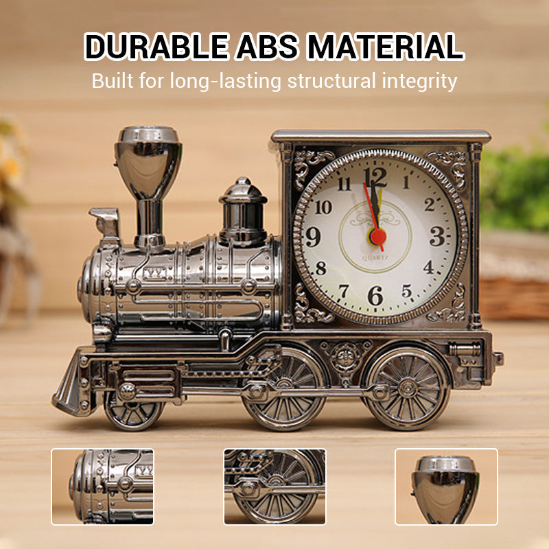 📢📢50 % Rabatt!! ⏰🚂Retro-Lokomotive-Modell-Wecker🛏️Träumen Sie wie in Kindertagen!
