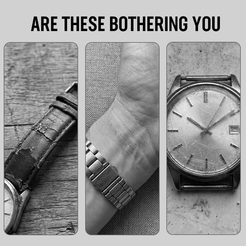 📢📢50 % Rabatt!! ⏰🎁Das 3-teilige Set: Edle Uhr + maskuline Halskette + Armband |  Zeitlos, durchdacht, sofort einsatzbereit. 🔥