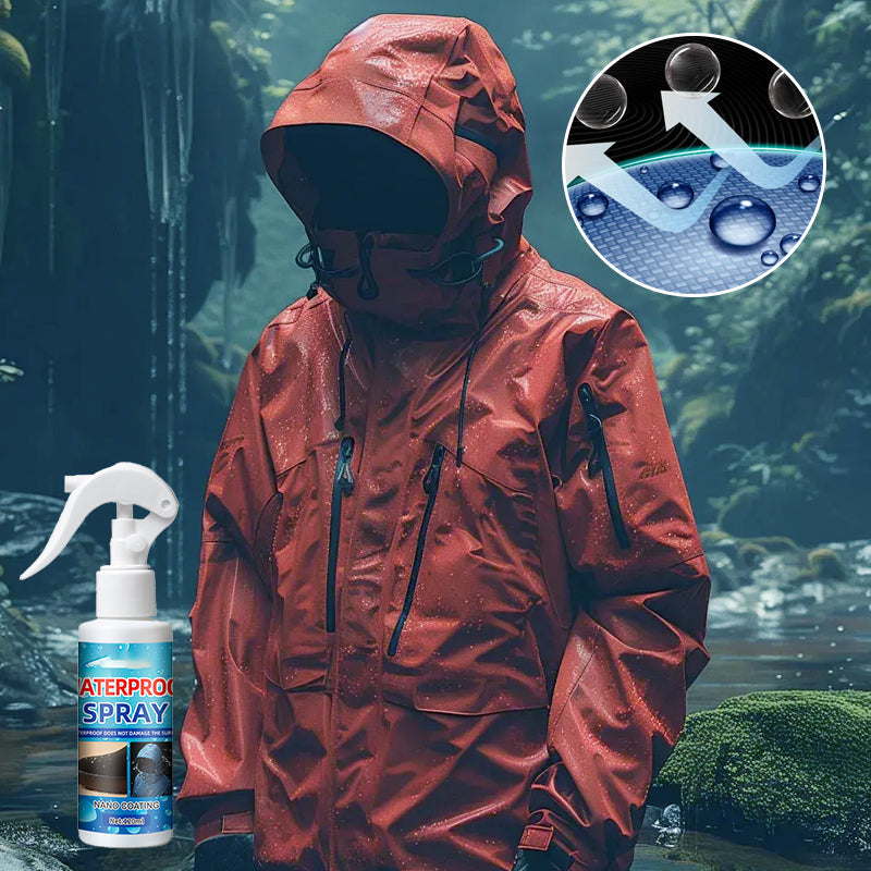 📢📢 KAUFE 2, ERHALTE 1 GRATIS! 🔥 🧊 🧴  Wasserdichtes Spray für Stoffe – Schnelle Trocknung, Langanhaltender Schutz & Atmungsaktiv ✨