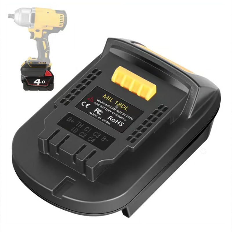 📢📢50 % Rabatt!! ⏰🔌 Lithium-Akku-Adapter für 18V-Akkugeräte, einfache Montage & stabiler Stromanschluss