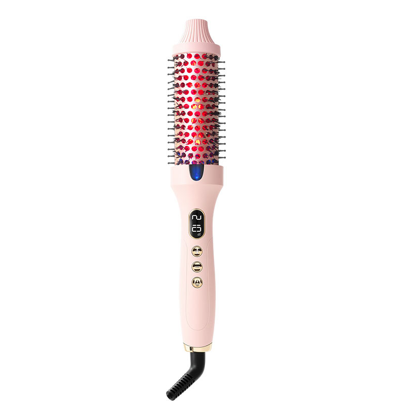 📢📢50 % Rabatt!!+2 Artikel = kostenloser Versand ⏰💇‍♀️ 32 mm Ionen-Heizbürste für Locken & Volumen – Glätt- und Stylingbürste für Pony & Ansatz 🎀✨