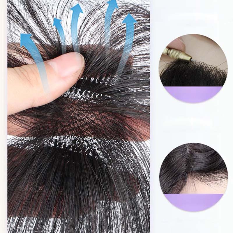 📢📢50 % Rabatt!!  ⏰💁‍♀️ Leichte Clip-on-Extensions Unsichtbare Topper-Perücke | Einfach anklipsen, wiederverwendbar, perfekt für Einsteiger! 🎀✨