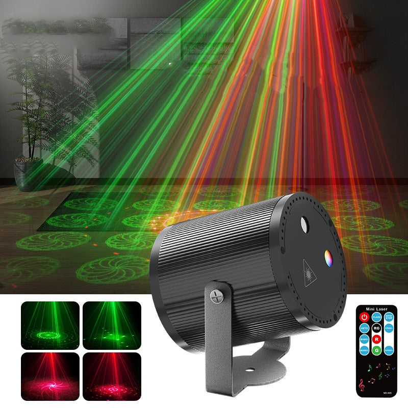 📢📢50 % Rabatt!! ⏰✨🕺 DJ-Laser-Partylampe mit 7 Modi & Fernbedienung | Für Disco, Garten, Gaming-Zimmer 🎉 MACH DEINE PARTY ZUM HIT!