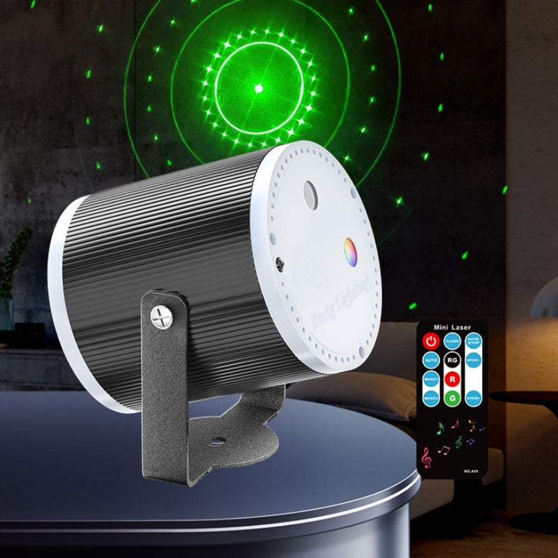 📢📢50 % Rabatt!! ⏰✨🕺 DJ-Laser-Partylampe mit 7 Modi & Fernbedienung | Für Disco, Garten, Gaming-Zimmer 🎉 MACH DEINE PARTY ZUM HIT!