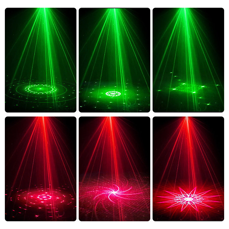 📢📢50 % Rabatt!! ⏰✨🕺 DJ-Laser-Partylampe mit 7 Modi & Fernbedienung | Für Disco, Garten, Gaming-Zimmer 🎉 MACH DEINE PARTY ZUM HIT!