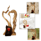 📢📢50 % Rabatt!! ⏰💝 Holzschnitzerei in Herzform Dekoration