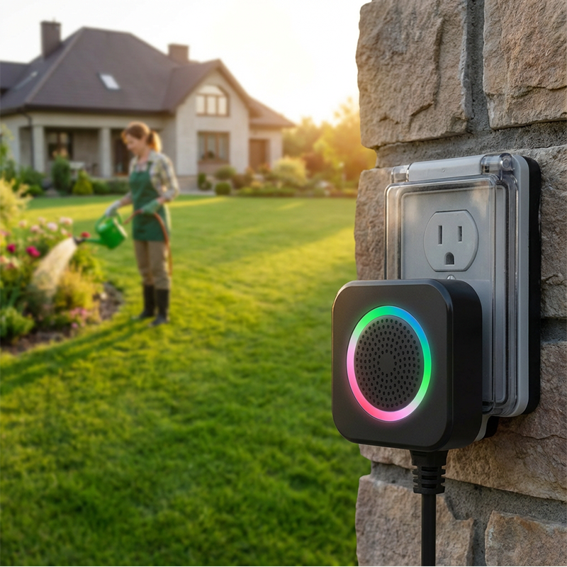 📢📢50 % Rabatt!! ⏰🚨 Drahtlose Türklingel mit großer Reichweite und LED-Blitz | Perfekt für Haus & Garten 🏡✨