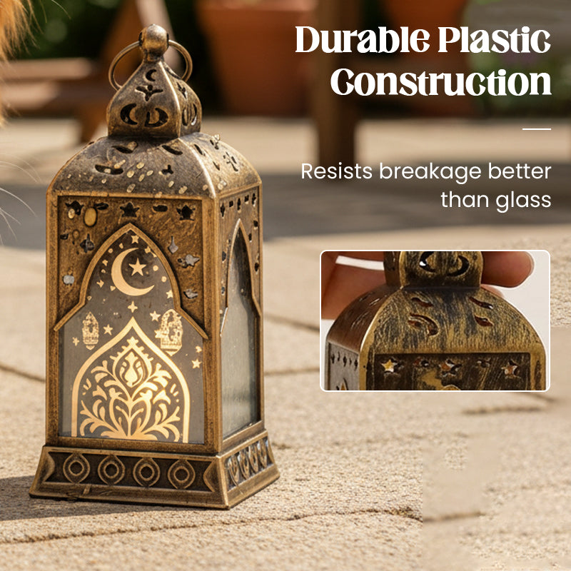 Orientalische LED-Laterne – Stimmungsvolle Deko mit Kerzenlicht-Effekt 🕌✨