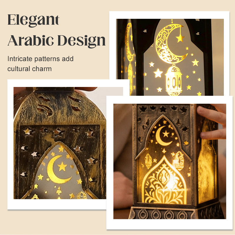 Orientalische LED-Laterne – Stimmungsvolle Deko mit Kerzenlicht-Effekt 🕌✨